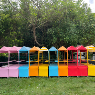 FUM004 - Cart (Metal) - Various Colours 1.5m (h) x 1.5 (l) x .6m (w)